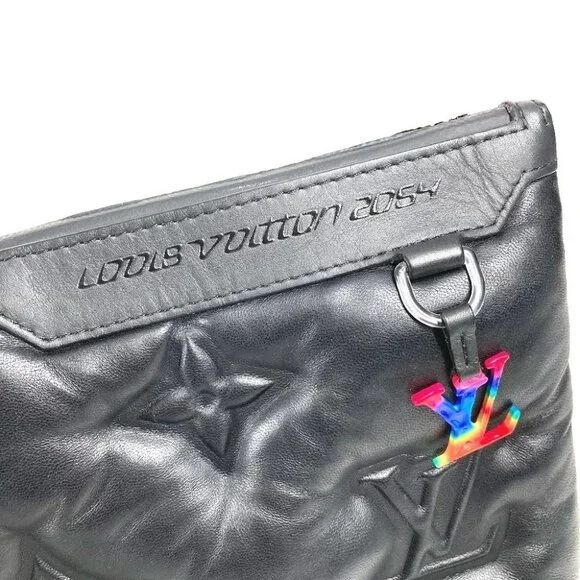 LOUIS VUITTON M68775 LV2054 Virgil Abloh Pochette A4 Pouch Cushion Clutch bag - Picture 8 of 16